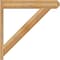 Ekena Millwork Traditional Rough Sawn Craftsman Outlooker, Western Red Cedar, 8"W x 44"D x 44"H OUT08X44X44TRA04RWR - alternate 3